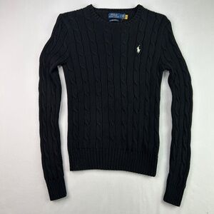 Polo Ralph Lauren Cable Knit Sweater Pima Cotton